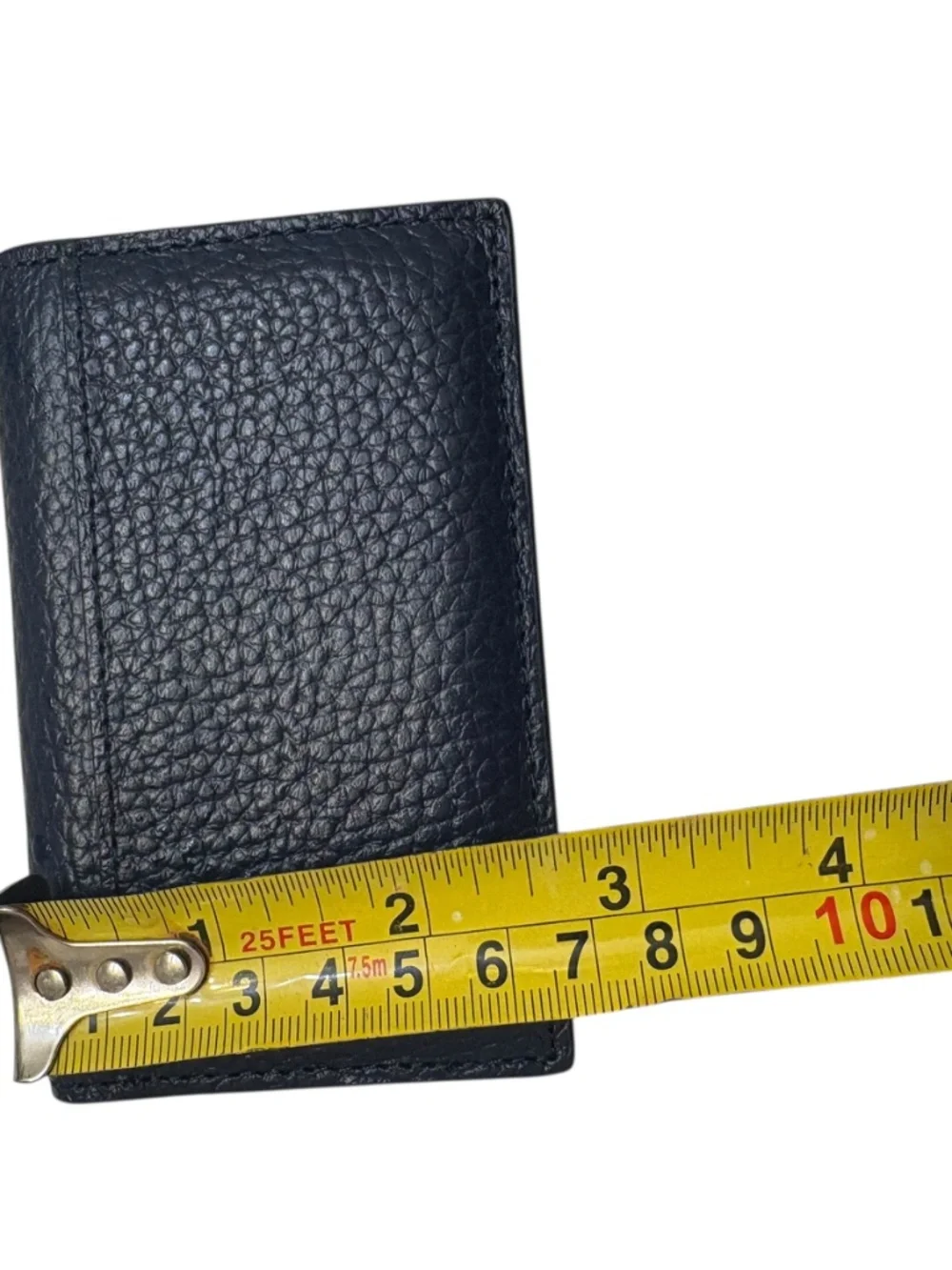 Dagne Dover navy dark blue card case holder